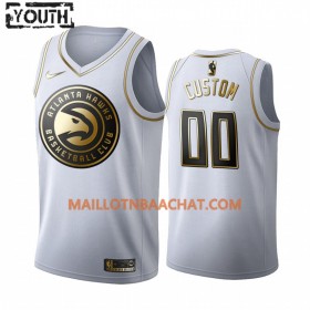 Maillot NBA Atlanta Hawks Personnalisable Nike 2019-20 Blanc Golden Edition Swingman - Enfant